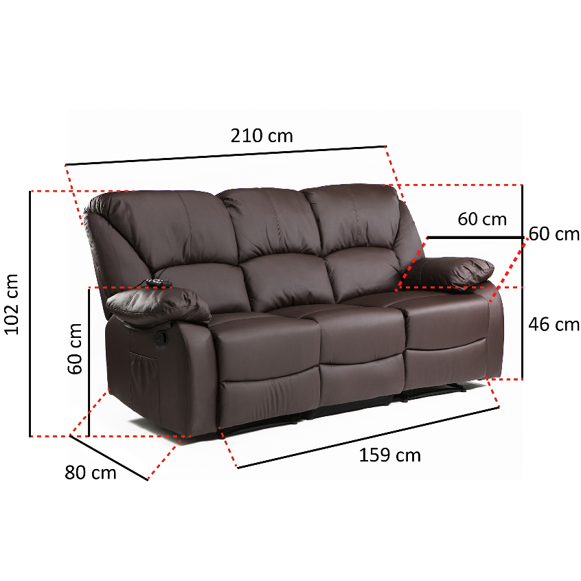 Fauteuils relaxants - détail